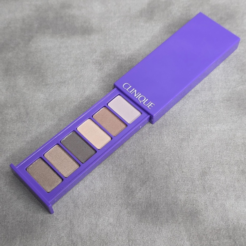 Clinique All About Shadow Palette 6 Shades Seashell Pink/Fawn Neutral Starlight